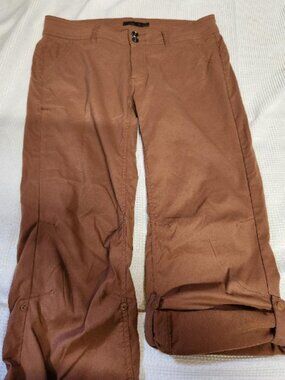 Womens Prana Convertible Adjustable Halle Utility Pants Size 12 Short MSRP $118